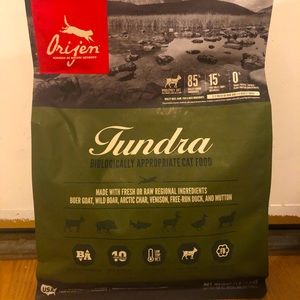 Orijen Tundra Cat Food 4 lbs Pounds